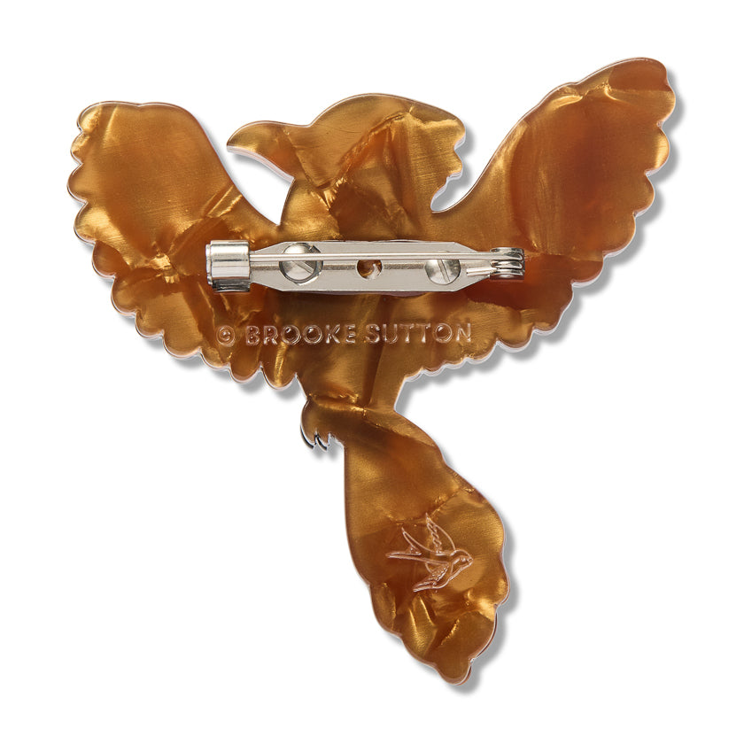 Julien Guh (Kookaburra) Brooch