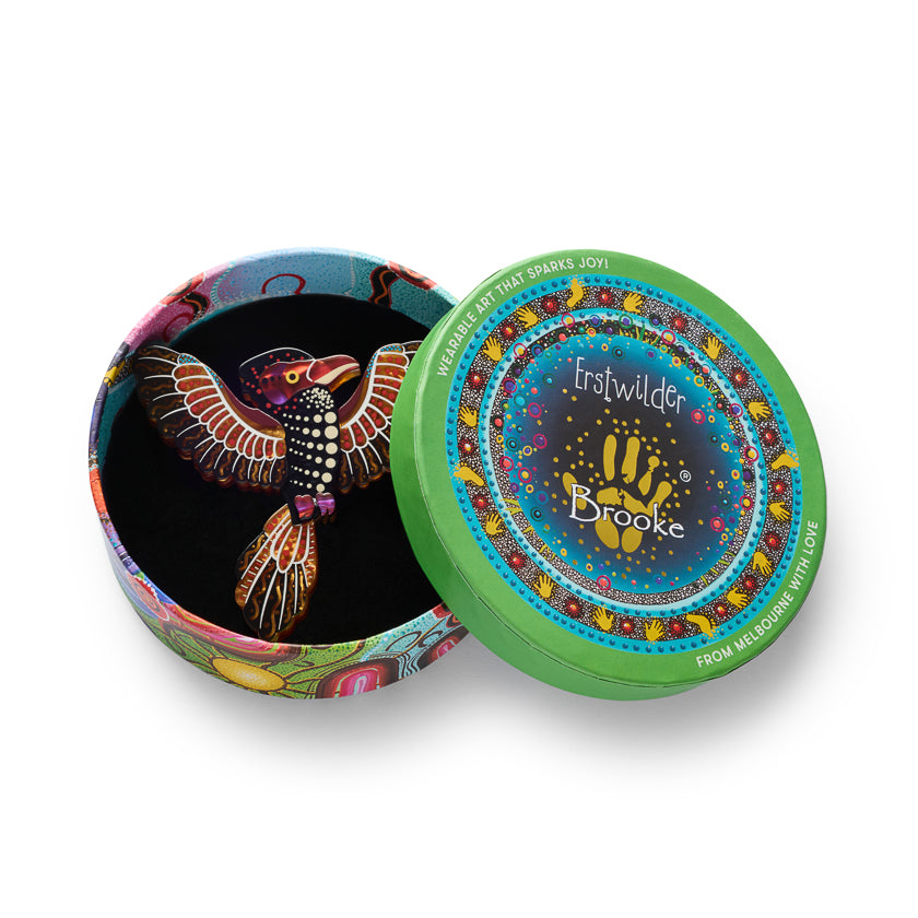 Julien Guh (Kookaburra) Brooch
