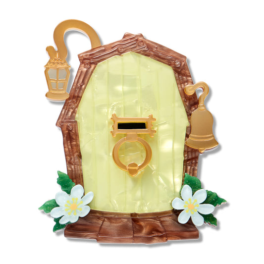 Silky's Door Brooch