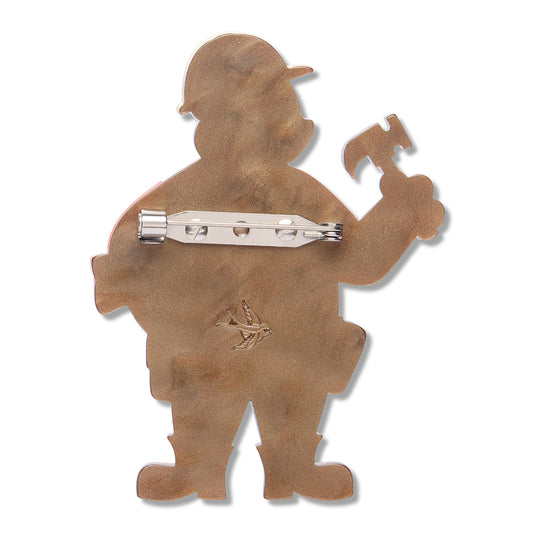 Foreman Grizzly Brooch