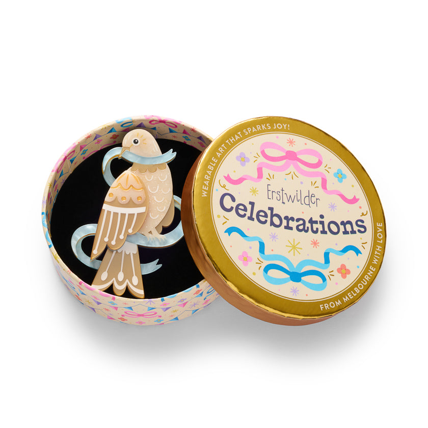 Blue Ribbon Days Brooch