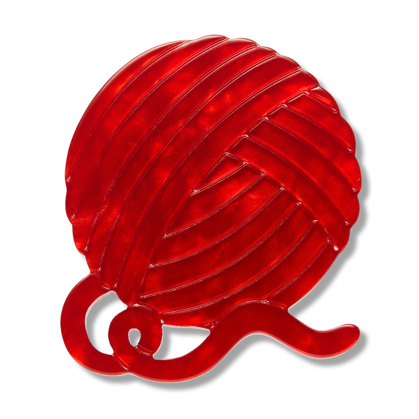 Ball of Yarn Mini Brooch - Erstwilder Simplified