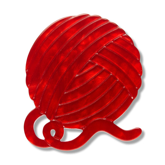 Ball of Yarn Mini Brooch - Erstwilder Simplified