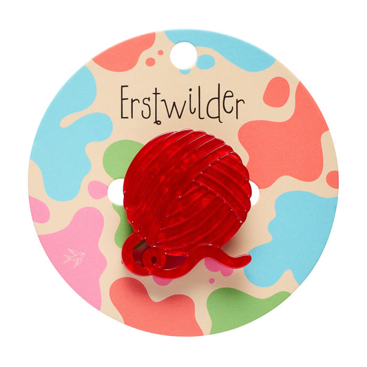 Ball of Yarn Mini Brooch - Erstwilder Simplified