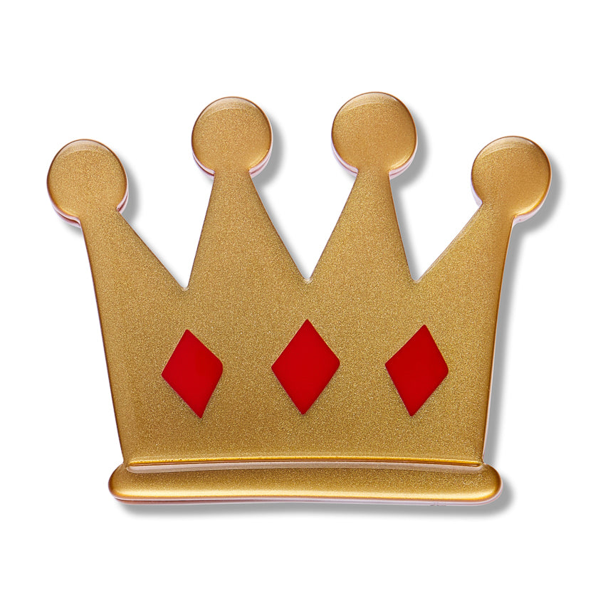 Crown Mini Brooch - Erstwilder Simplified