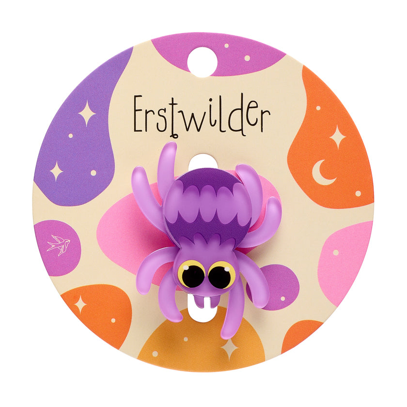 Web Crawler Mini Brooch - Erstwilder Simplified