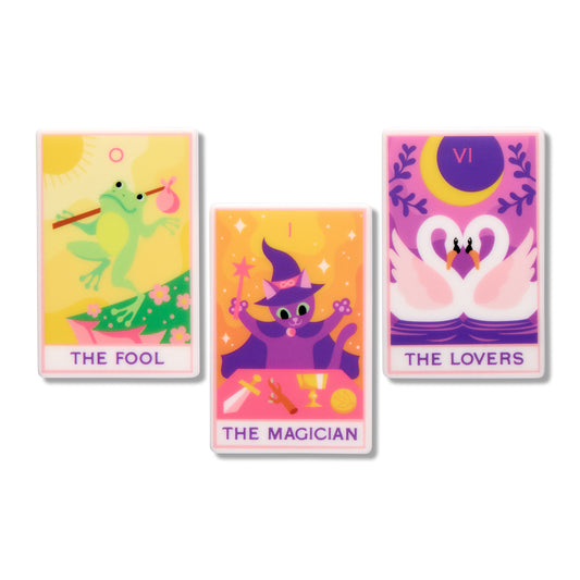 Tarot Simplified Mini Brooch 3 Piece Set - Erstwilder Simplified