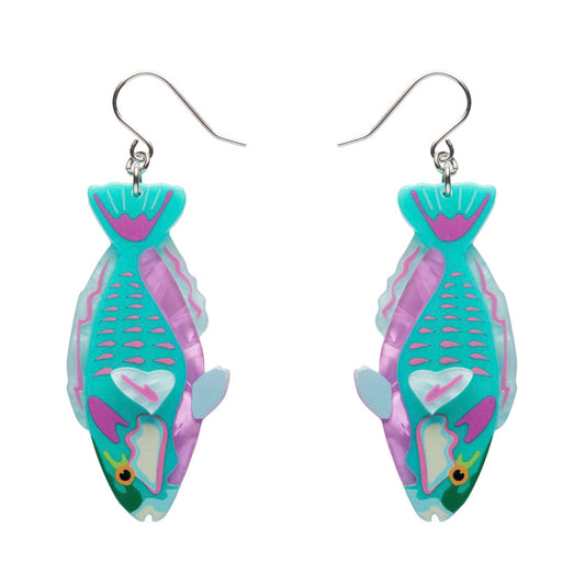 Bleeker's Parrotfish Drop Earrings