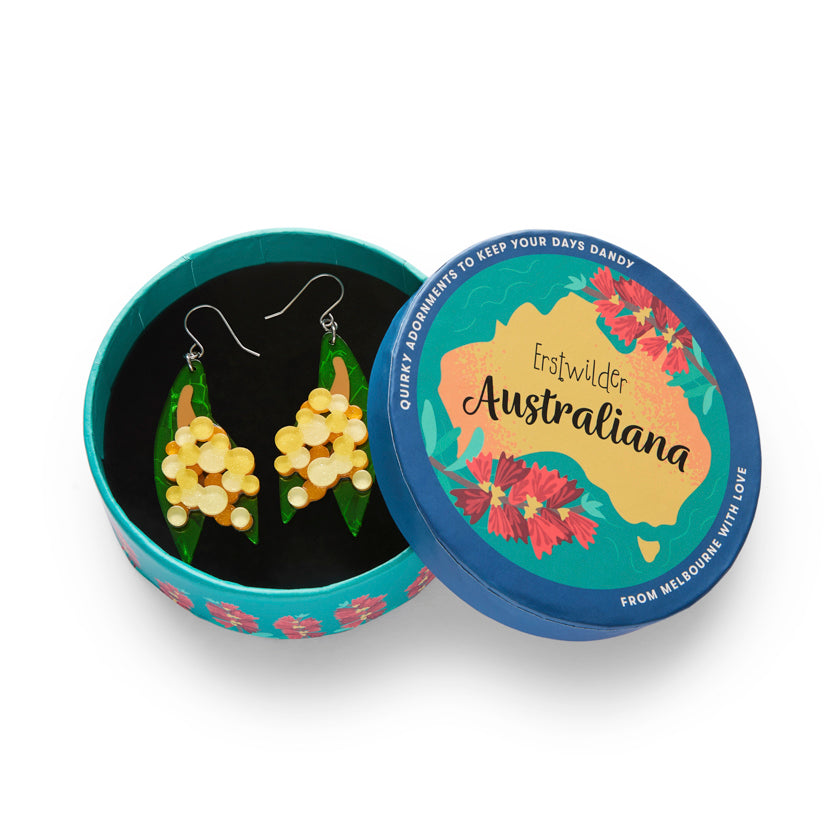 Golden Wattle Earrings