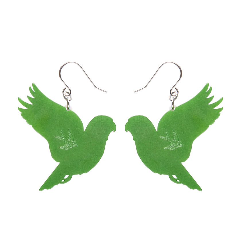 Lulu the Lorikeet Drop Earrings