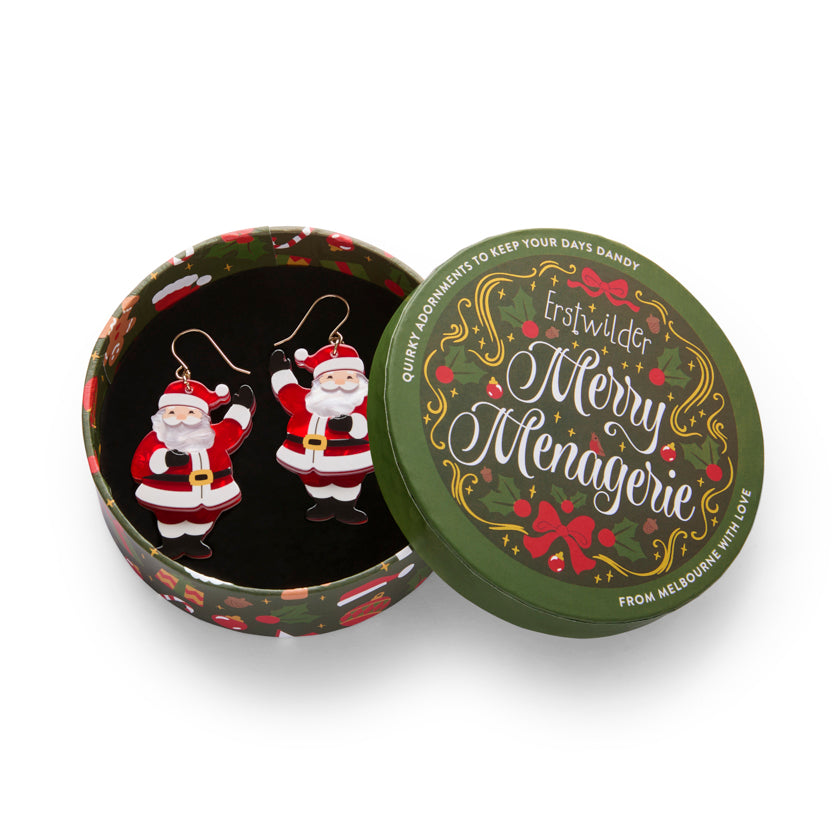 Santa's Surprise Drop Earrings