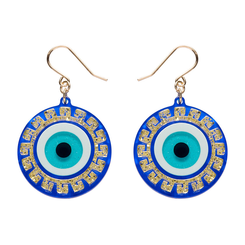 Evil Eye Drop Earrings
