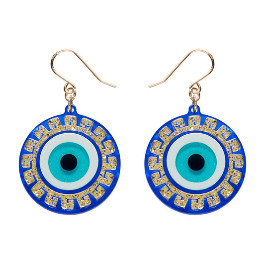 Evil Eye Drop Earrings