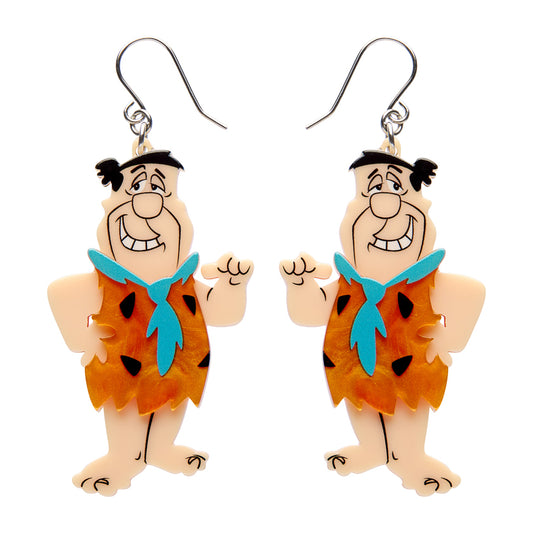 Fred Flintstone Drop Earrings