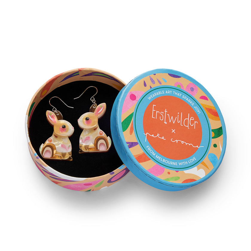 Maple the Bunny Drop Earrings
