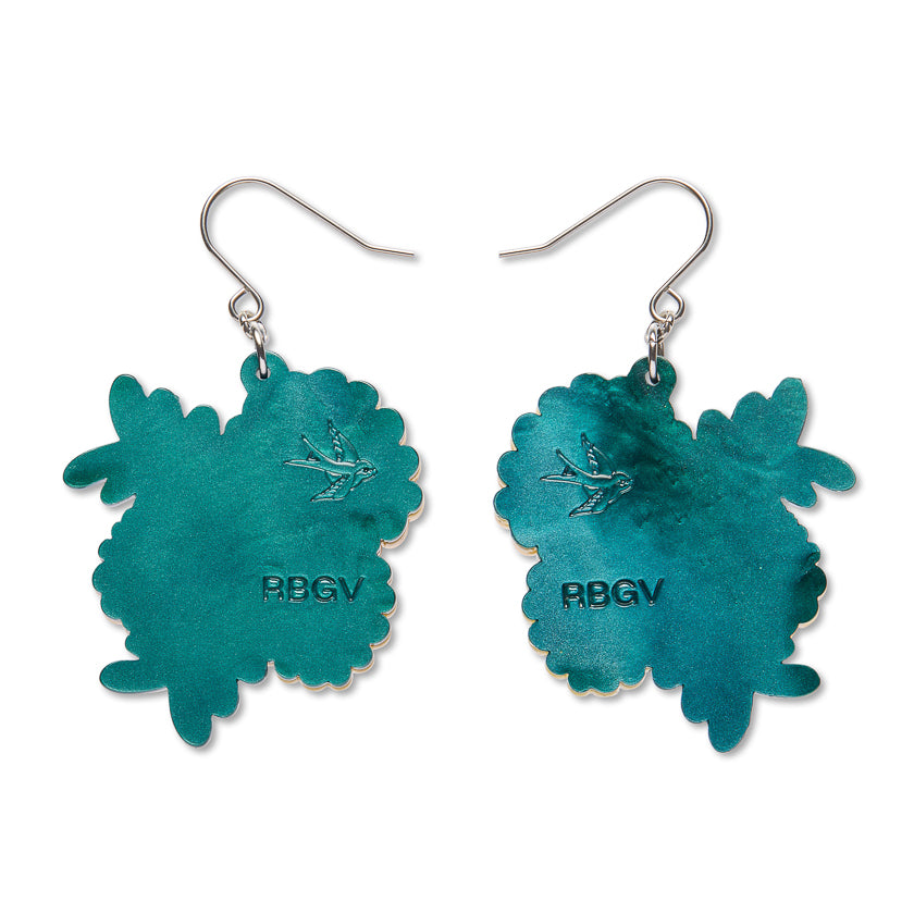 Sunshine Wattle Drop Earrings