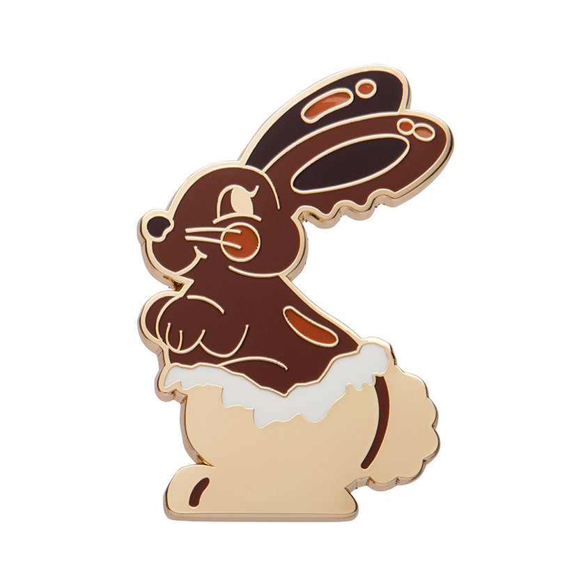 Cocoa the Bunny Enamel Pin