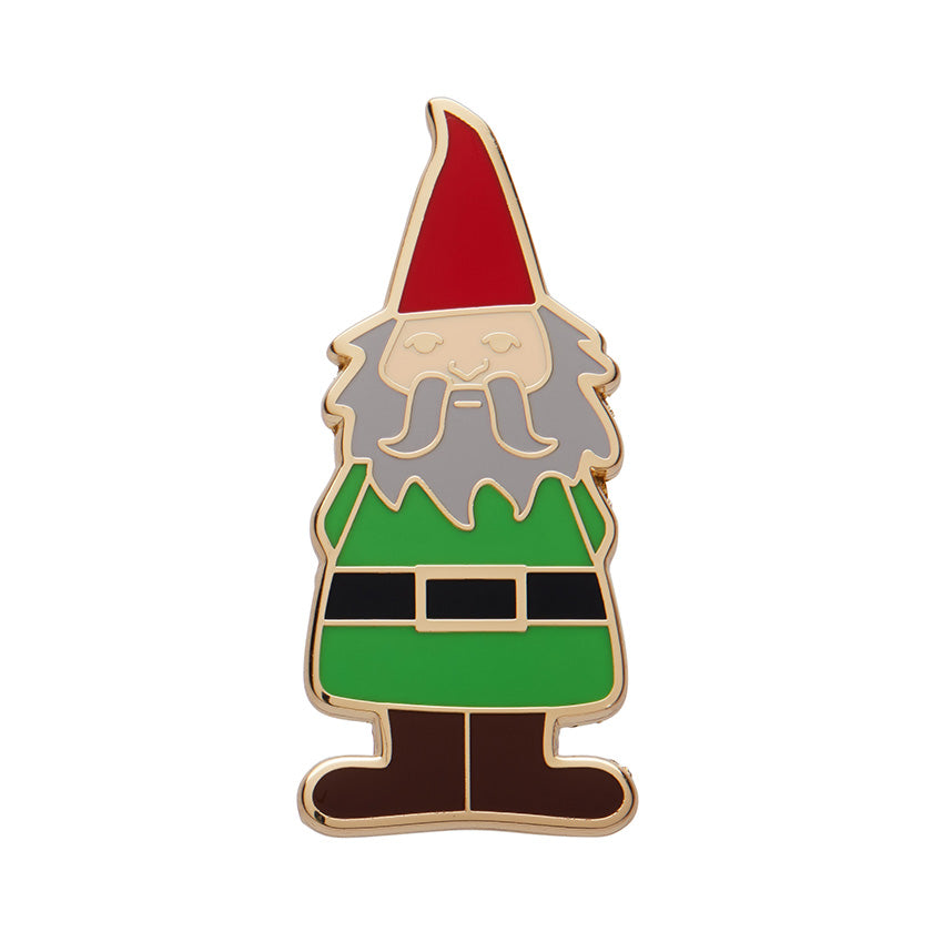 There's No Place Like Gnome Enamel Pin