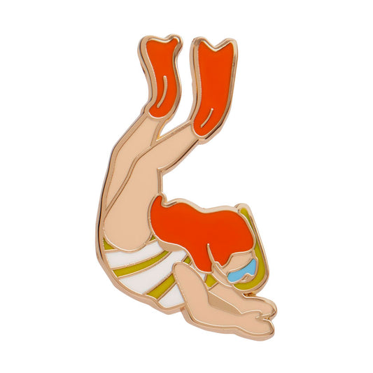 Snorkeler Sheree Enamel Pin
