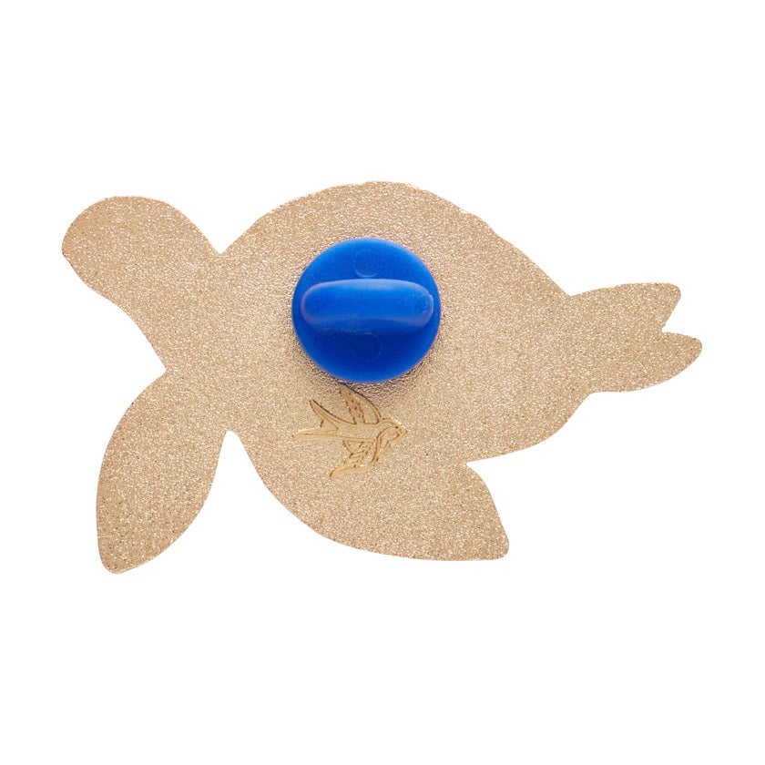 Green Turtle Enamel Pin