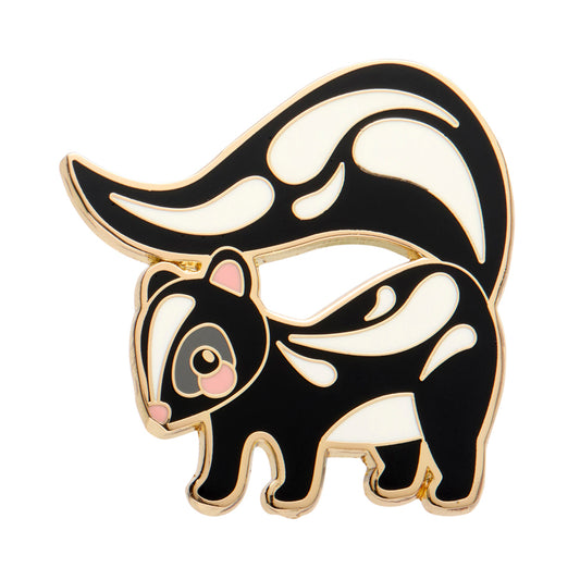 The Sassy Skunk Enamel Pin