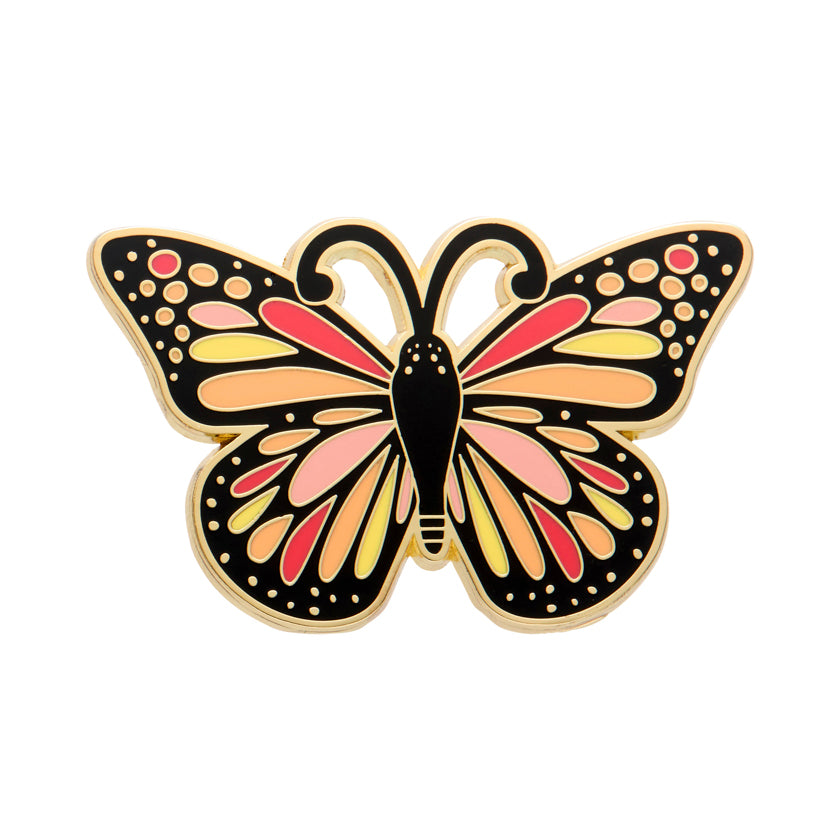 The Magnificent Monarch Butterfly Enamel Pin