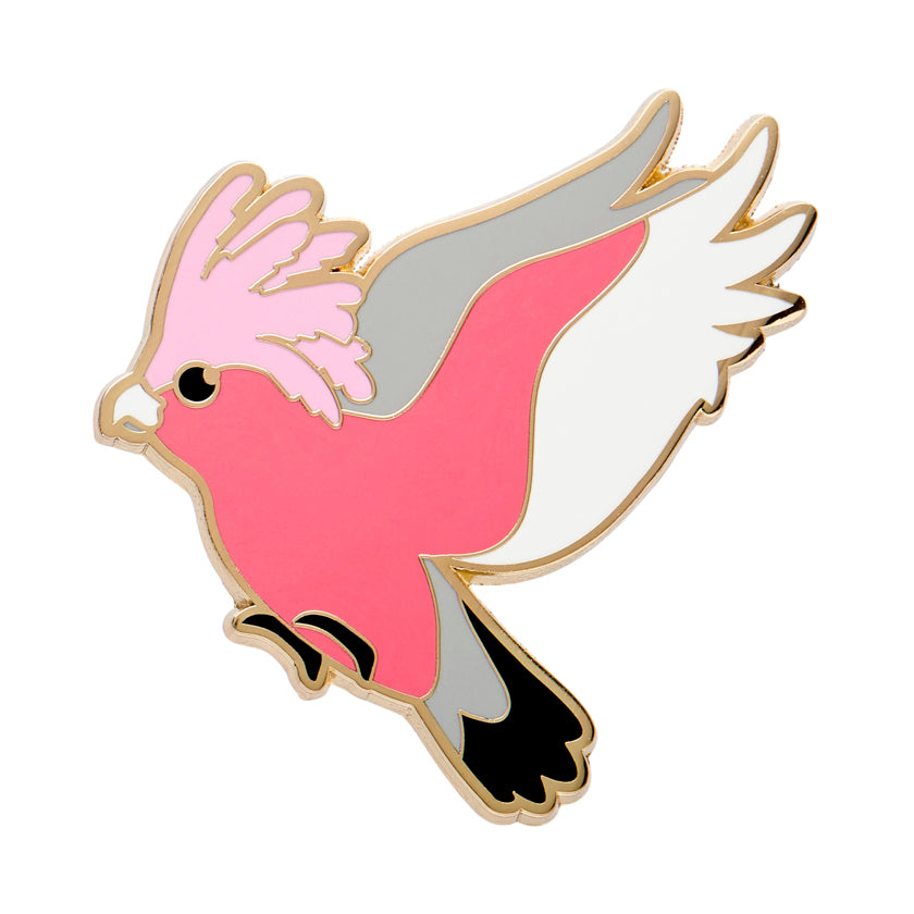 Gertie the Galah Enamel Pin