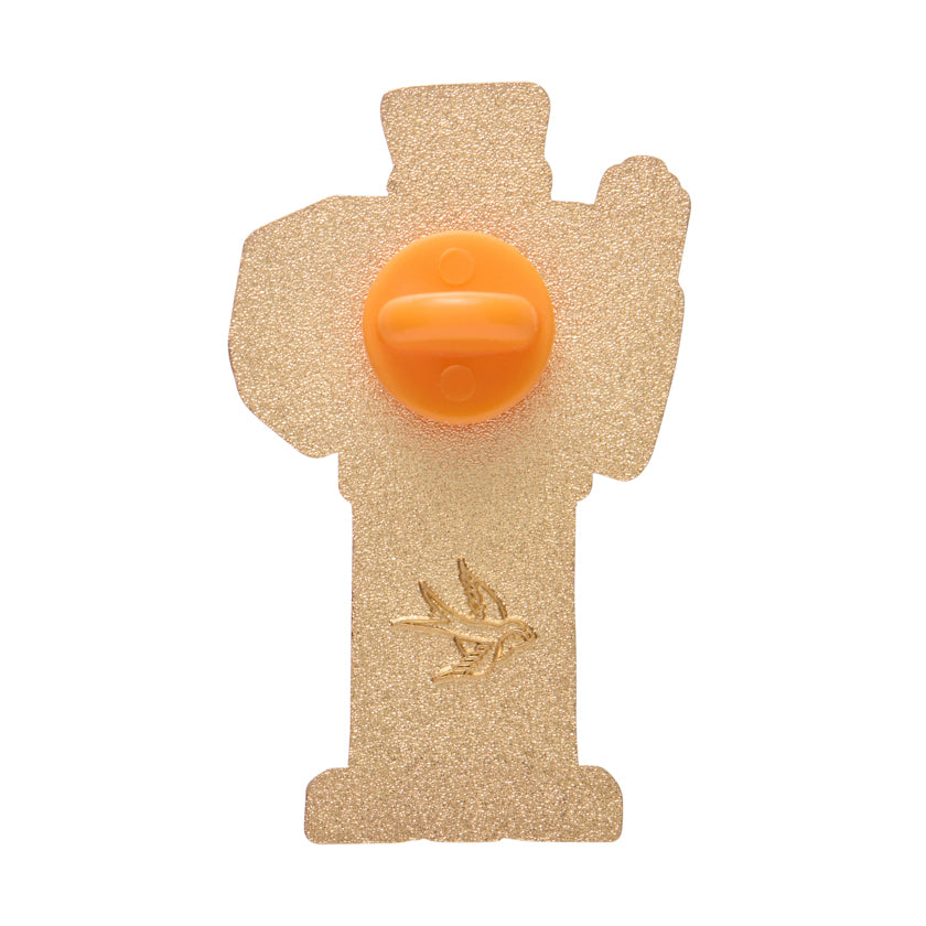 Frankenstein's Friendly Monster Enamel Pin