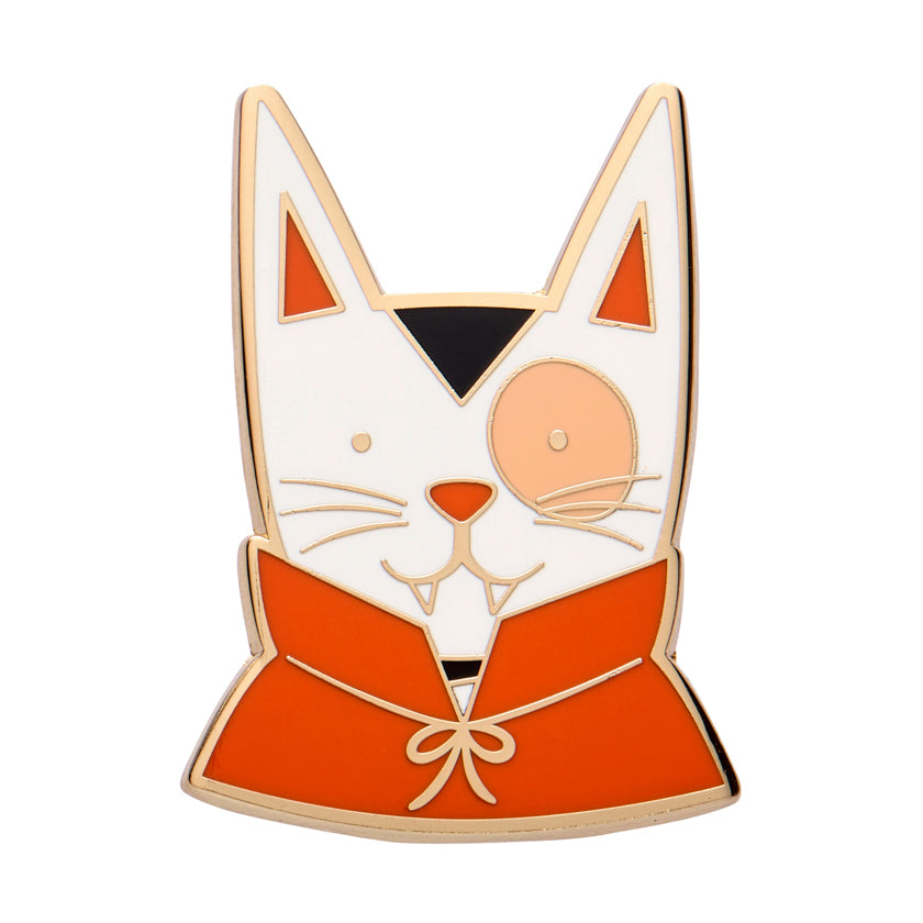 Fangtastic Kitty Enamel Pin