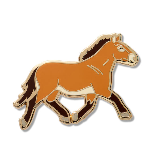 Takhi Wild Horse Enamel Pin