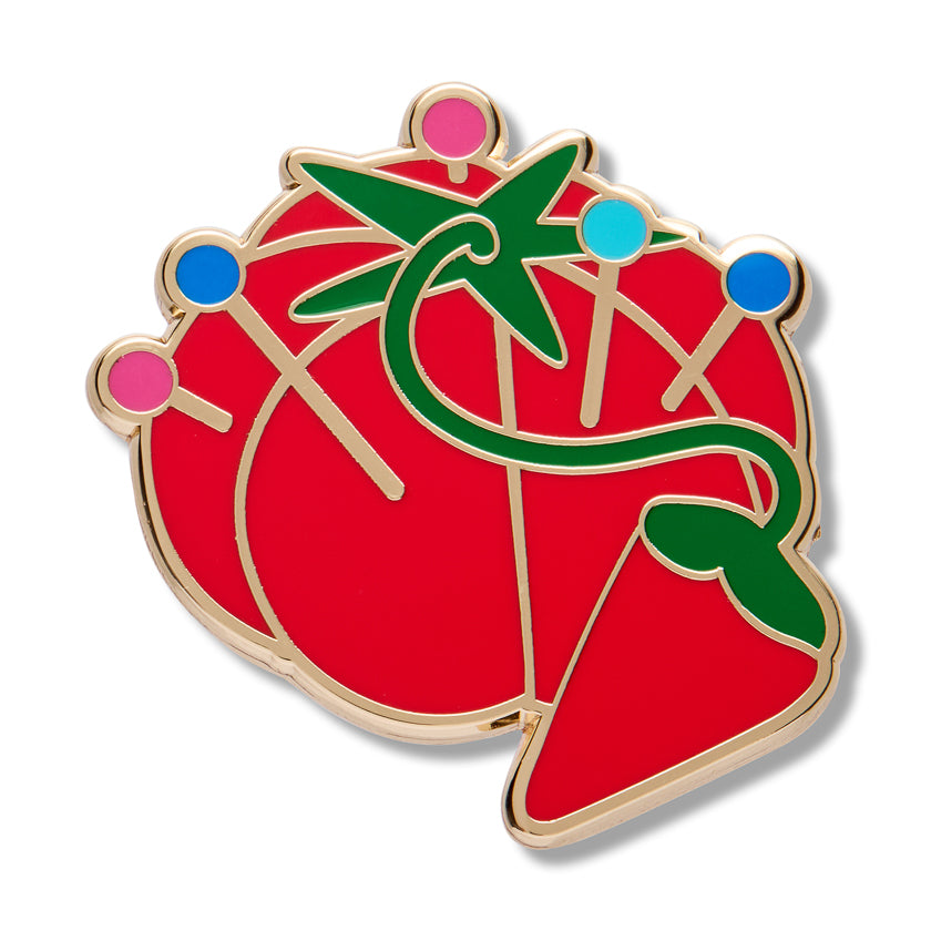 Classic Pin Cushion Enamel Pin
