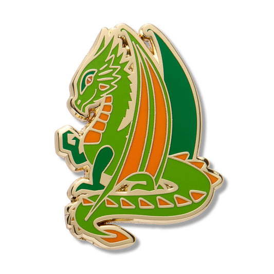 Impressive Scale Enamel Pin