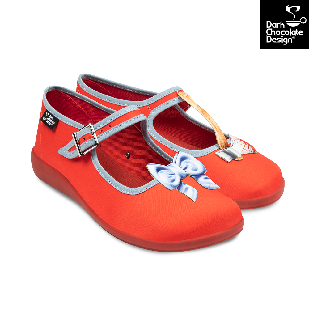Chocolaticas® Horror Film Mary Jane Flats