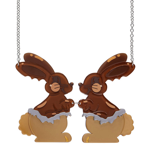 Cocoa the Bunny Necklace