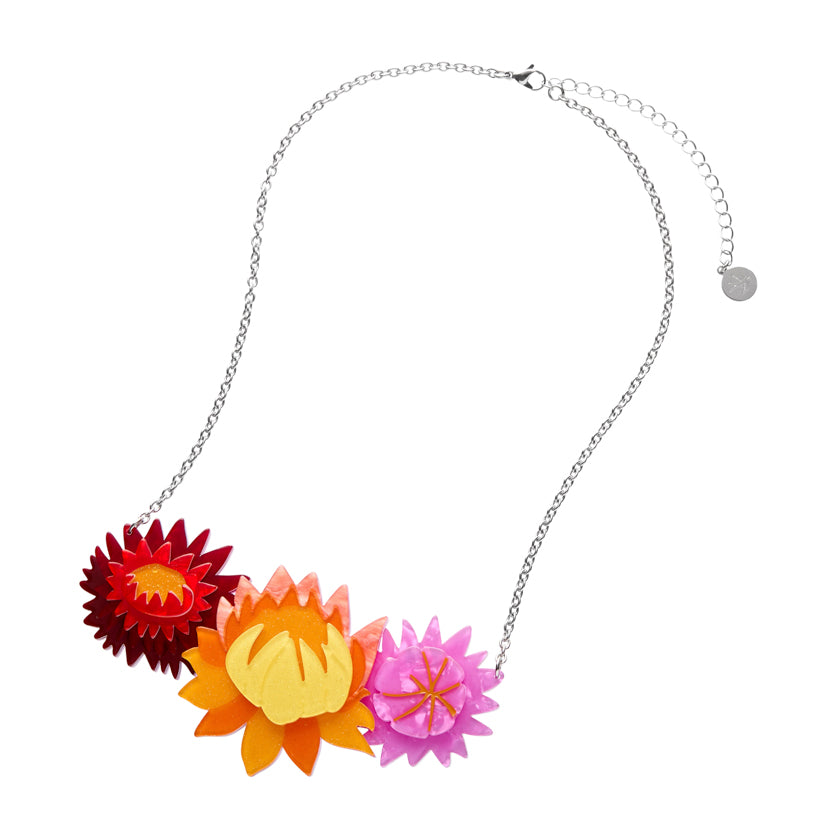 Strawflowers Necklace