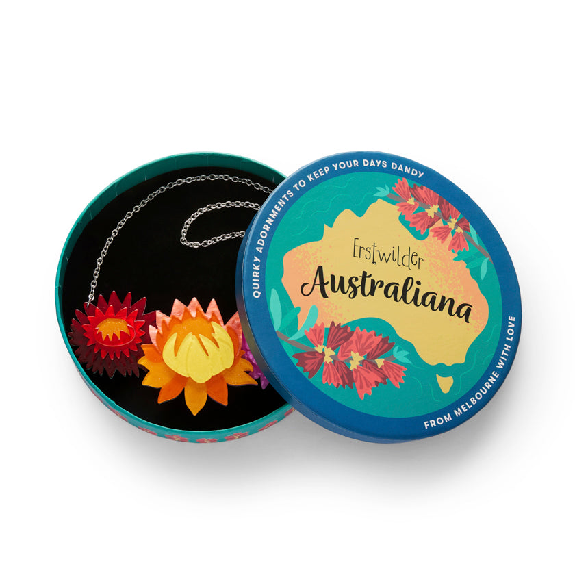 Strawflowers Necklace