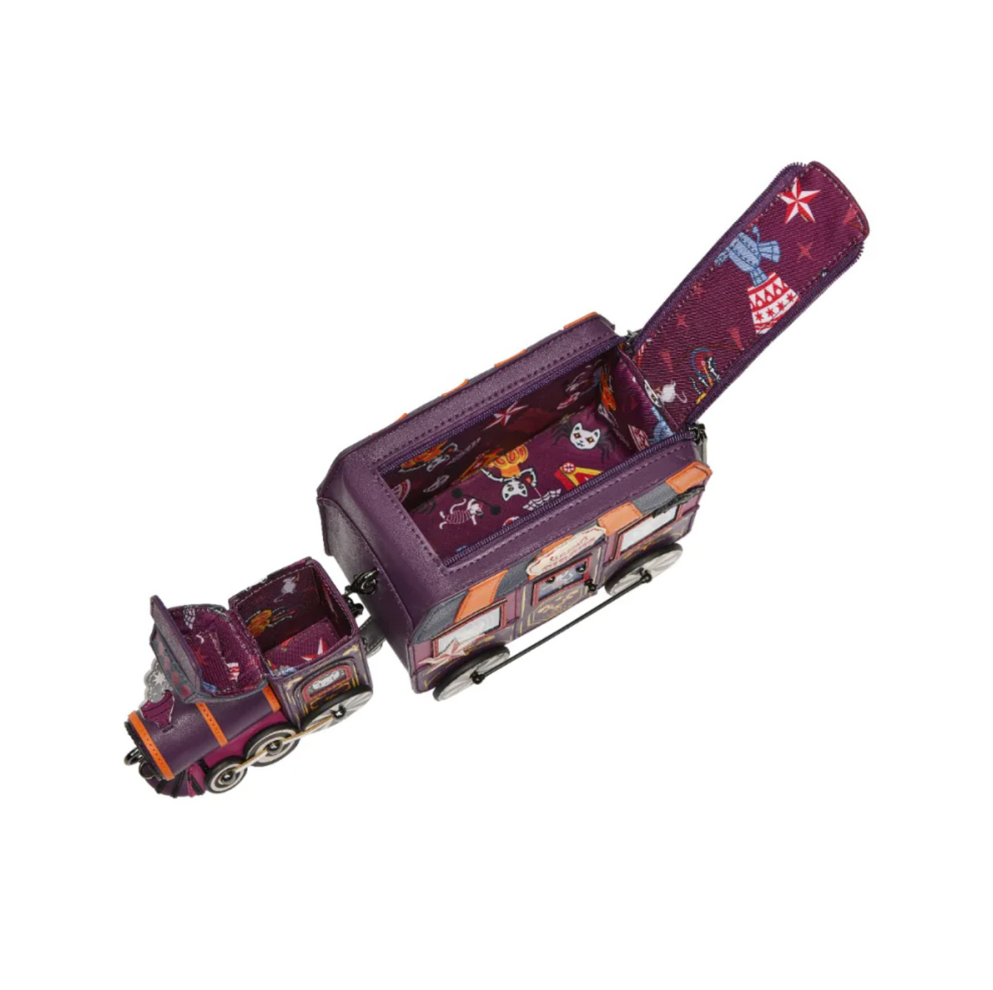 Skelecat's Travelling Ghost Circus ~ Train Bag