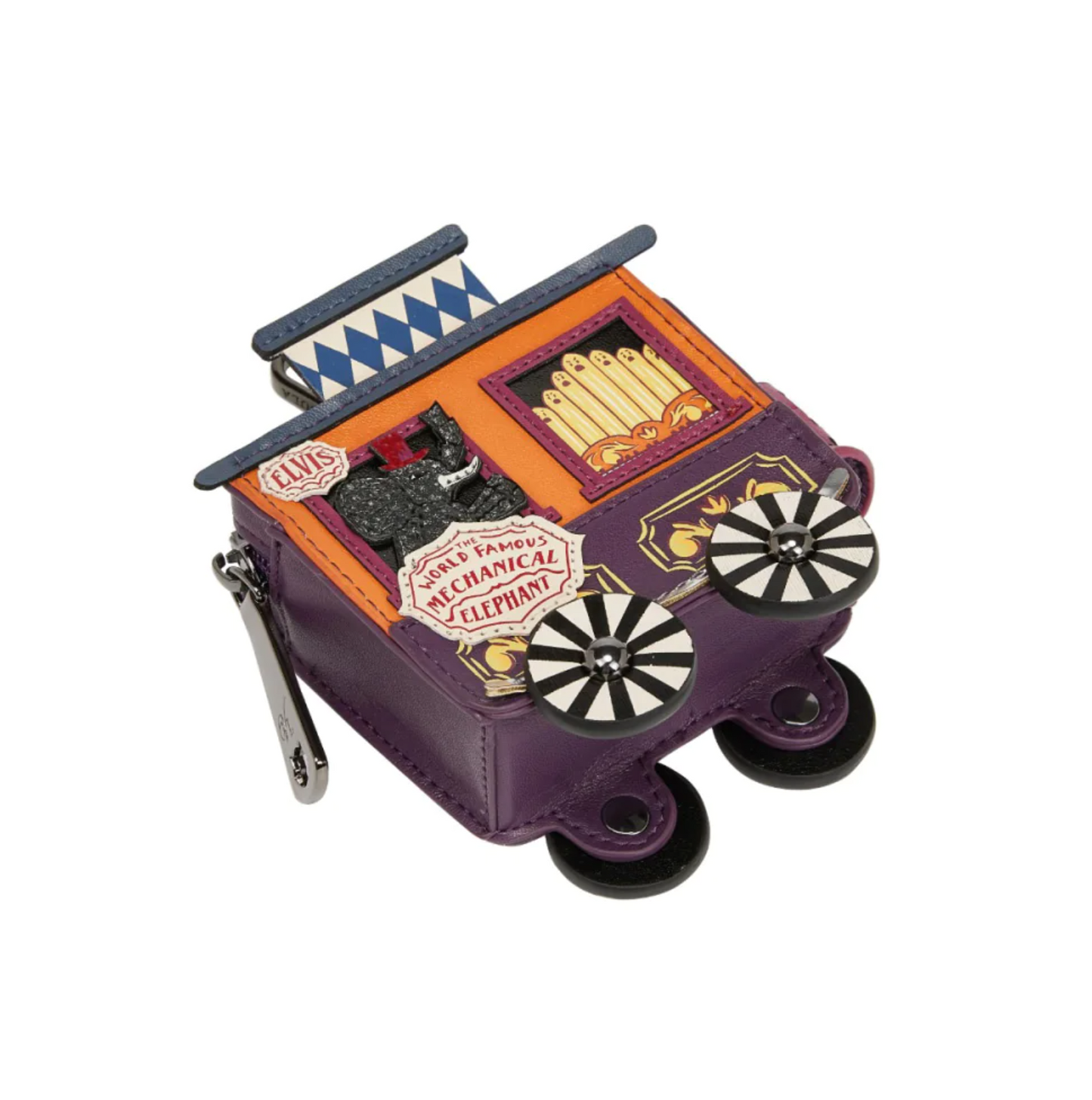 Skelecat's Travelling Ghost Circus ~ Train Carriage Coin Purse