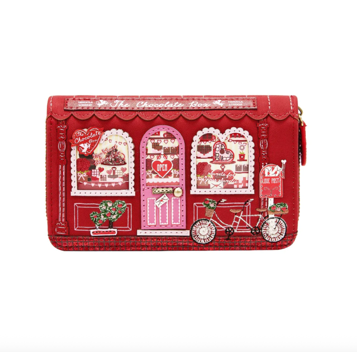 The Chocolate Box ~ Medium Zip Around Wallet