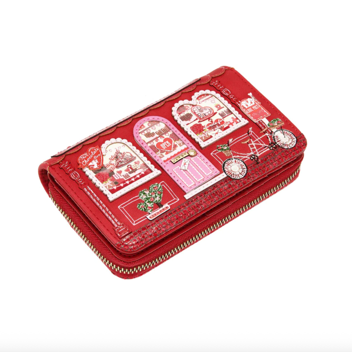 The Chocolate Box ~ Medium Zip Around Wallet