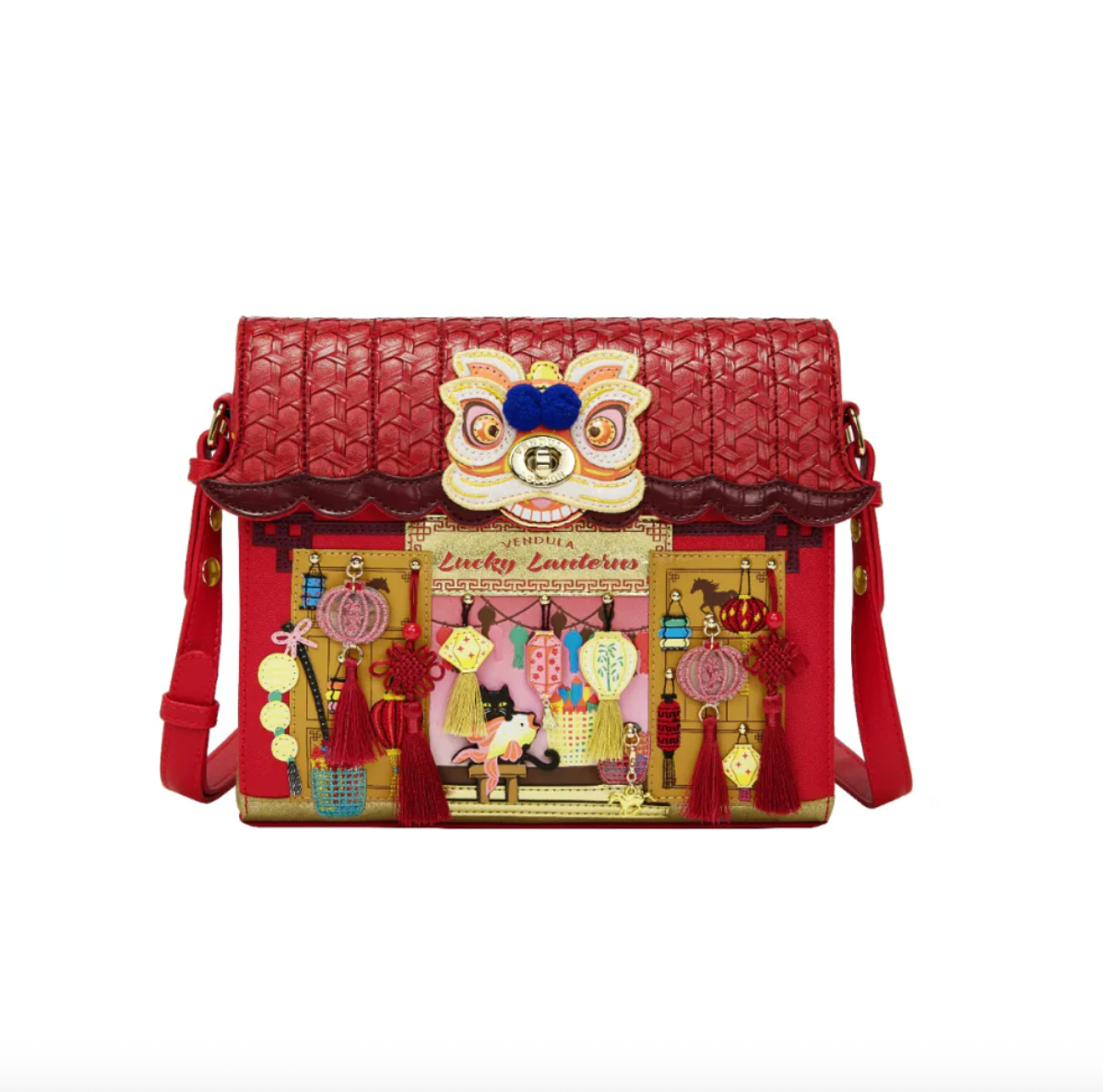Lucky Lanterns ~ Year of the Horse ~ Box Bag