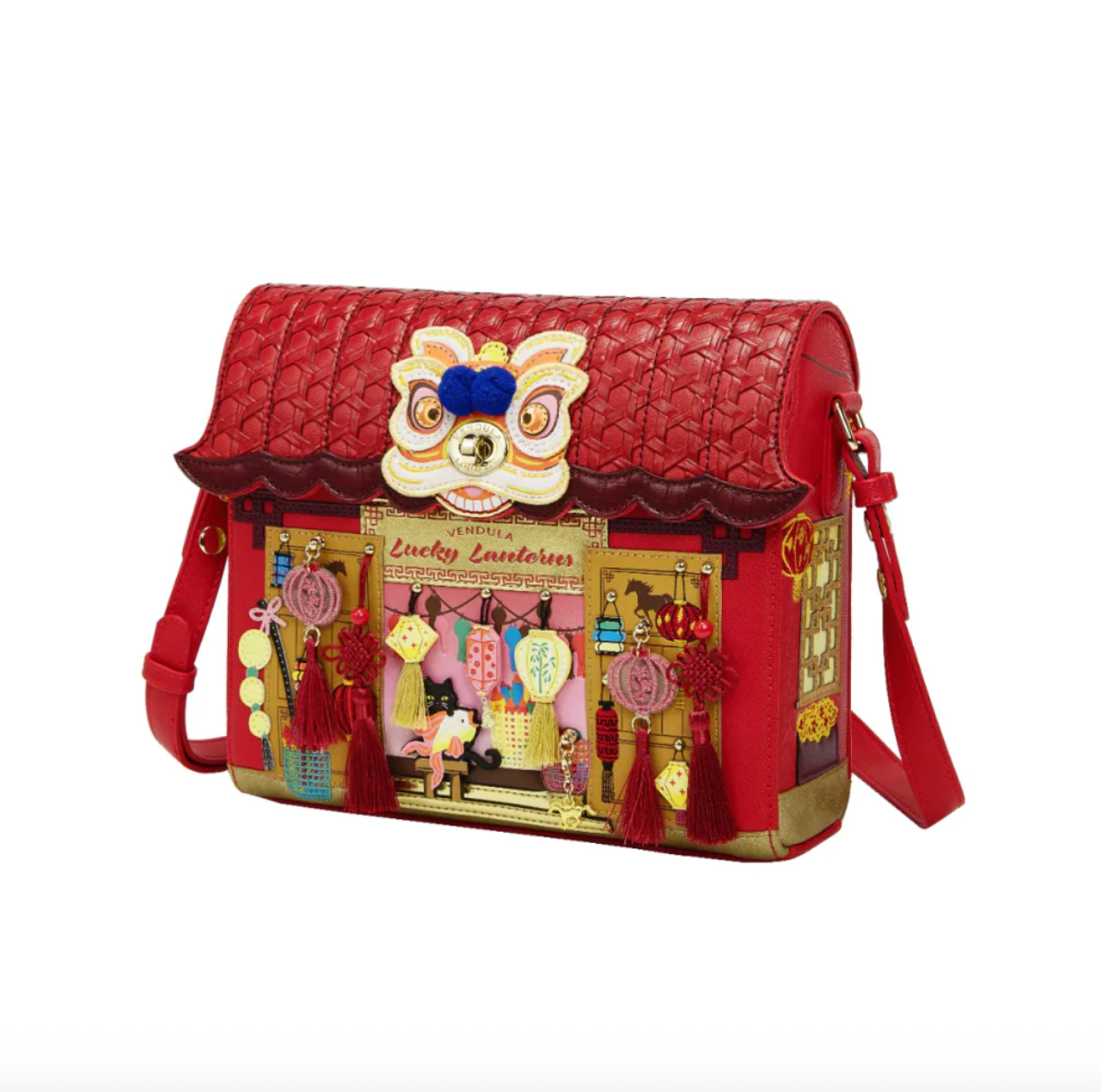 Lucky Lanterns ~ Year of the Horse ~ Box Bag