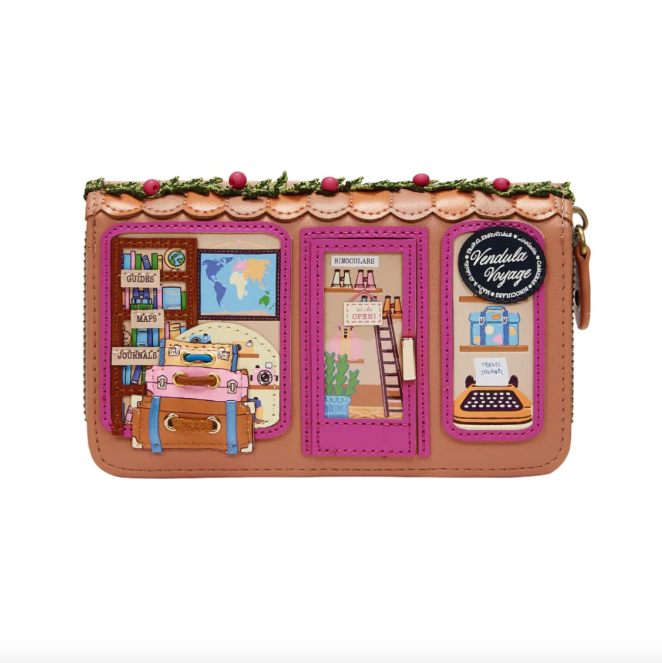 Vendula Voyage ~ Medium Ziparound Wallet