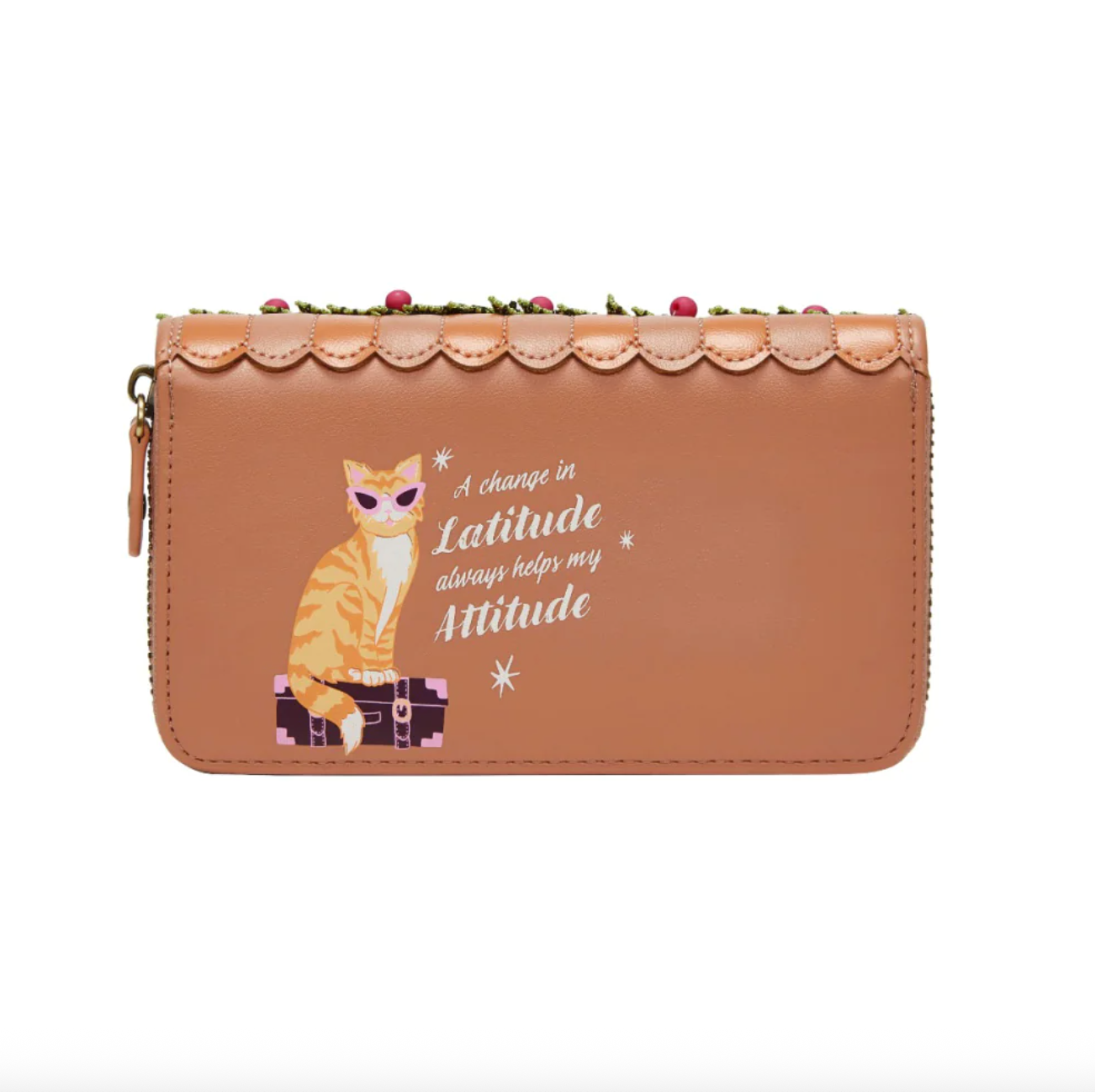 Vendula Voyage ~ Medium Ziparound Wallet