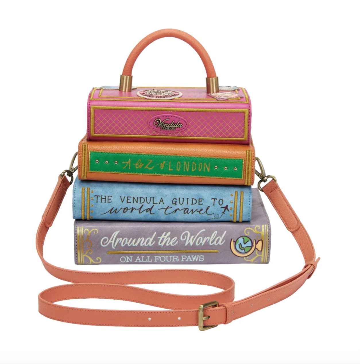Vendula Voyage ~ Travel Book Stack Bag