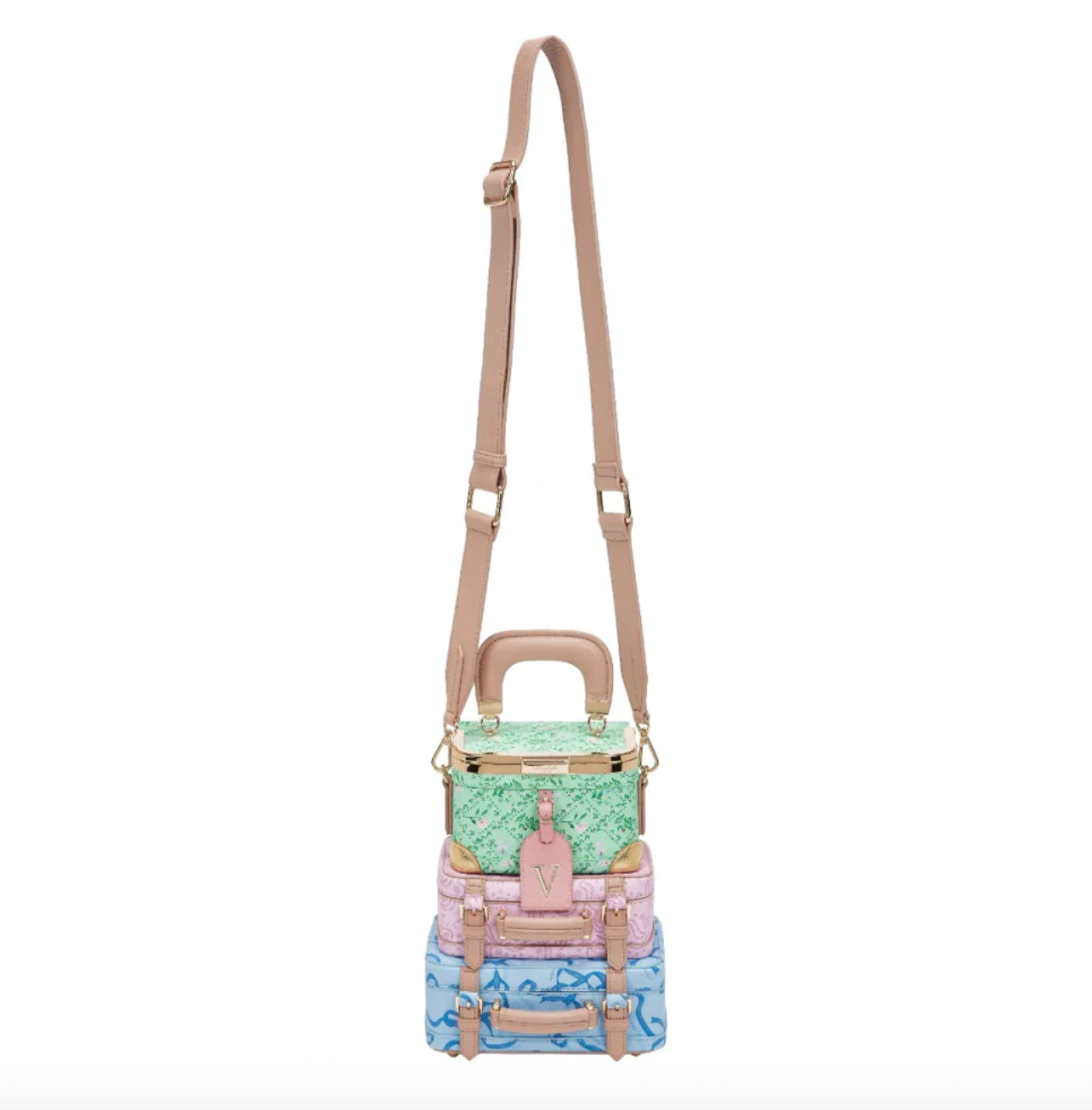 The Grand Vendula Hotel ~ Suitcase Stack Bag