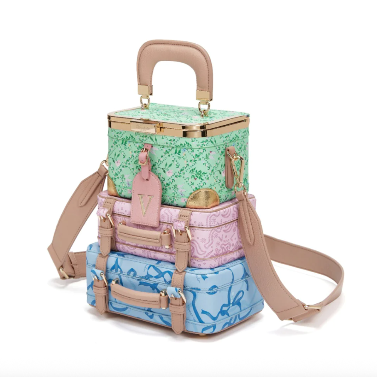 The Grand Vendula Hotel ~ Suitcase Stack Bag