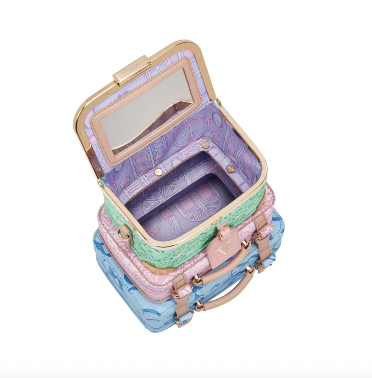 The Grand Vendula Hotel ~ Suitcase Stack Bag