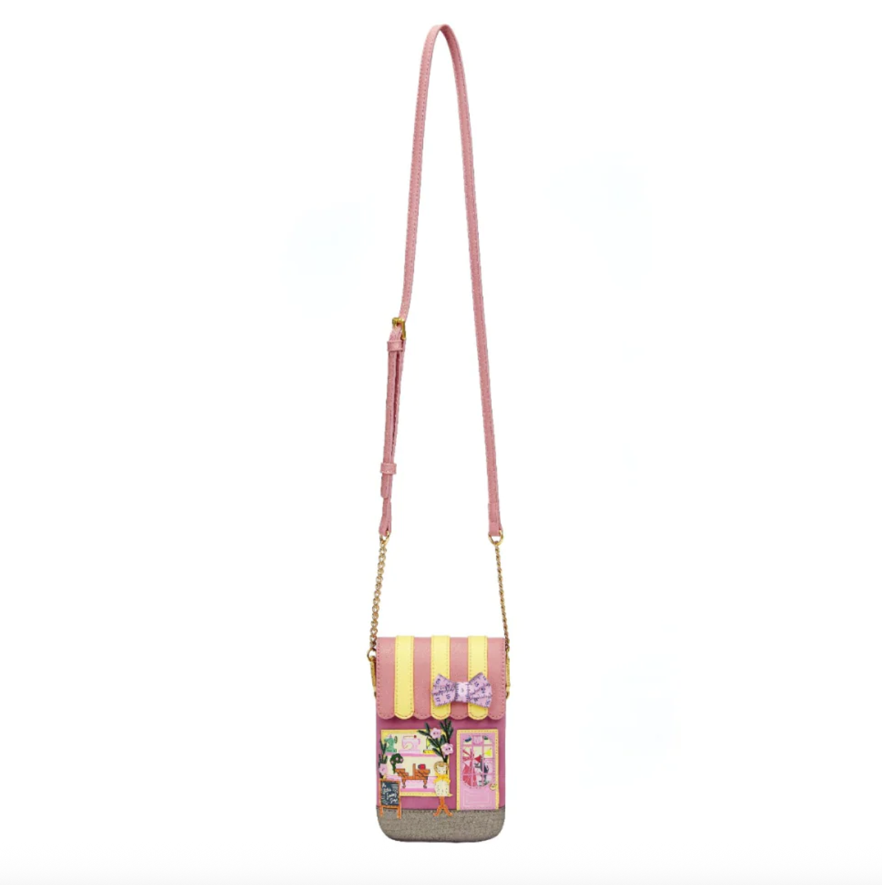 Sewing Shop (Raspberry) ~ Phone Pouch