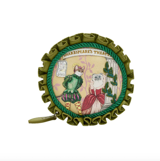 Shakespeare's Theatre ~ Twelfth Night ~ Round Coin Purse